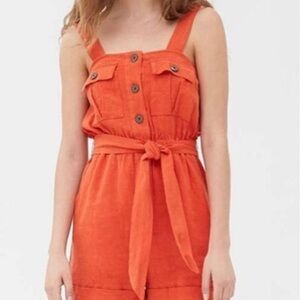 Urban Outfitters | Orange Romper